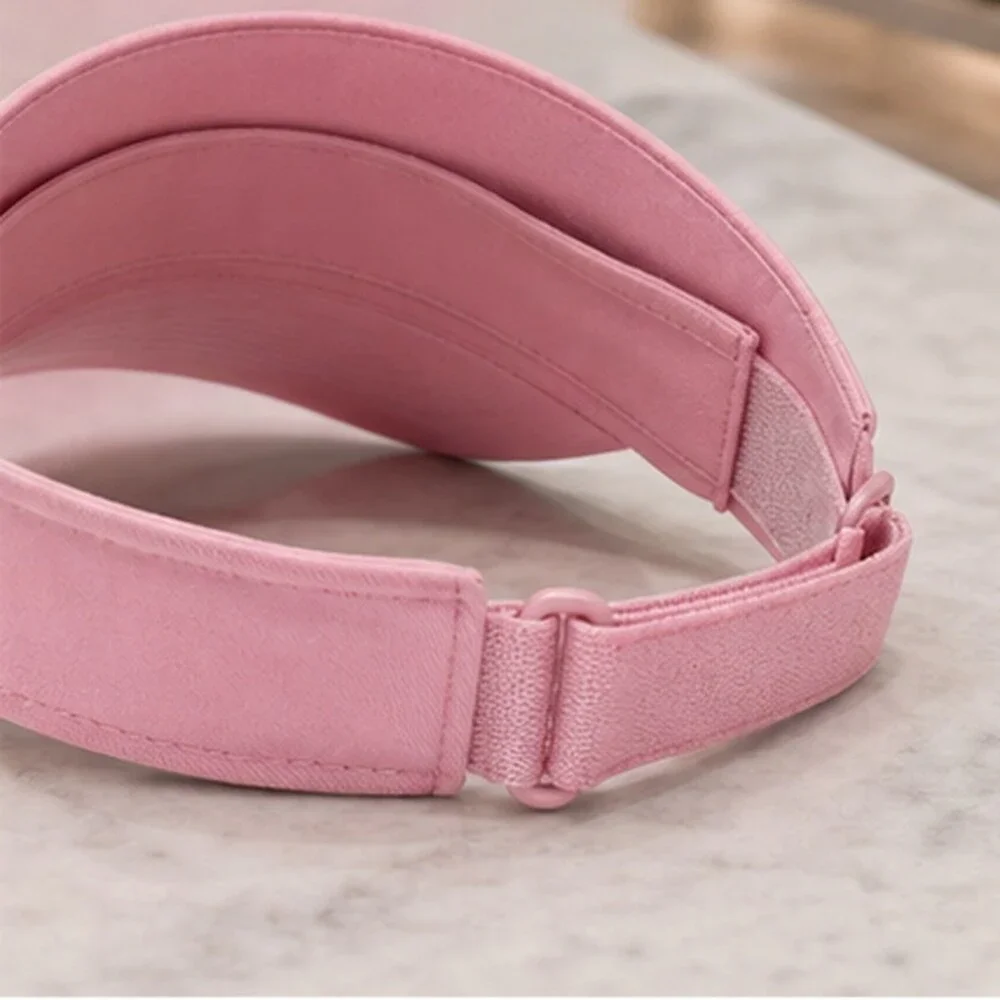 ALO Yoga Pink Tennis Open Top Visor Hat NWT